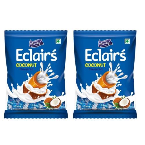 DERBY COCONUT ECLAIRS 350G